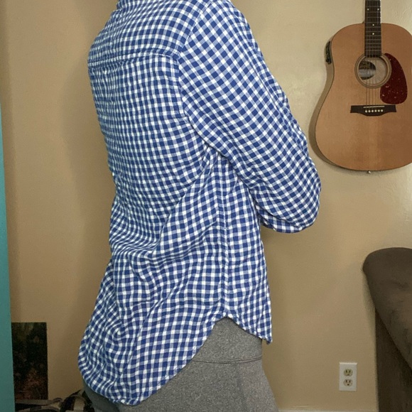 Checkered Button Down Shirt - Picture 3 of 5